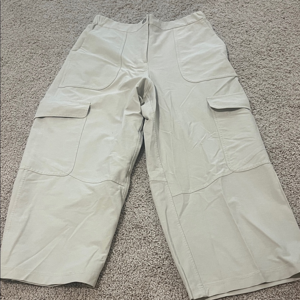 Lululemon Cream Cargo Pants